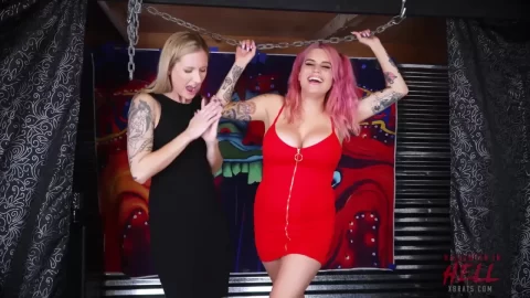 Bratty Foot Girls – Halloween in Hell SFX: Raquel & Reagan